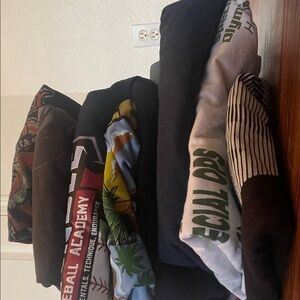 RVCA Black Graphic T-Shirt